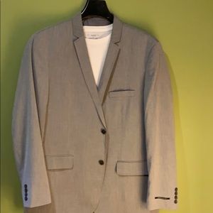 Men’s Grey/Silver Suit Jacket
